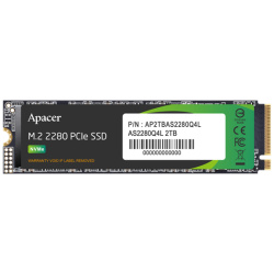 Apacer SSD AS2280Q4L Series - 512GB AP512GAS2280Q4L-1 (PCIe Gen4 x4, Olvasás: 550 MB/s, Írás: 520 MB/s)