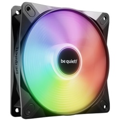 Be Quiet! Cooler 12cm - LIGHT WINGS LX 120mm PWM high-speed (RGB, 2100rpm, 30,9dB, fekete)
