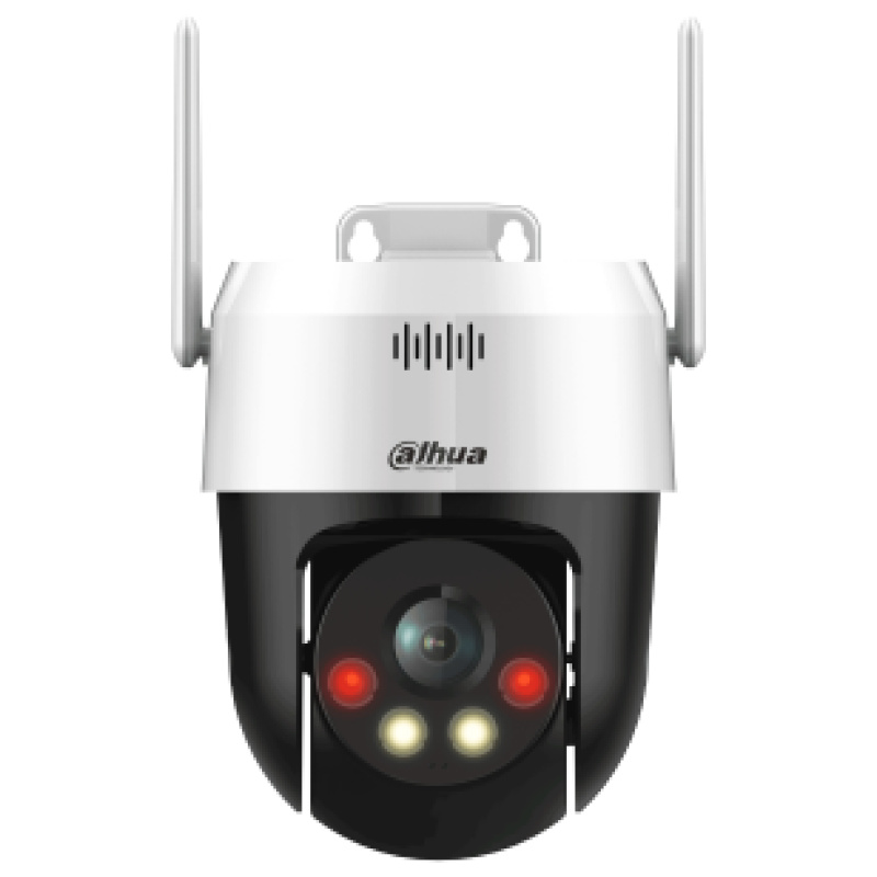 Dahua IP wifi PT dómkamera - P3AE-PV (3MP, 4mm, LED+IR15m; H265, 2,4GHz, mikrofon, hangszóró, SD, 12VDC)