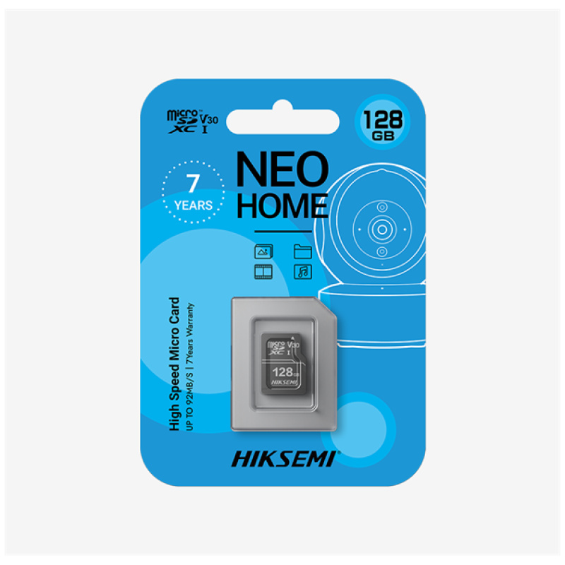 Hikvision HIKSEMI MicroSD kartya NEO HOME 16GB microSDHC Class 10 and UHS I TLC adapter nelkul i406948