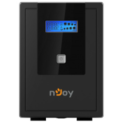 NJOY Szünetmentes  2000VA - Cadu 2000 (4 Schuko, line-interaktív, USB menedzsment, RJ11/45 vonalvédelem(1Gb/s), fekete)