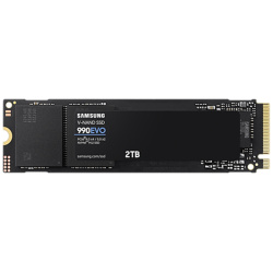 Samsung SSD 2TB - MZ-V9E2T0BW (990 EVO, PCIe 4.0, NVMe 2.0, M.2, 2TB)