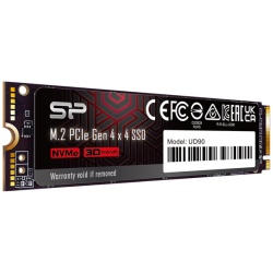 Silicon Power SSD - 1TB UD90 (r:4800MB/s; w:4200 MB/s, NVMe 1.4 támogatás, M.2 PCIe Gen 4x4)